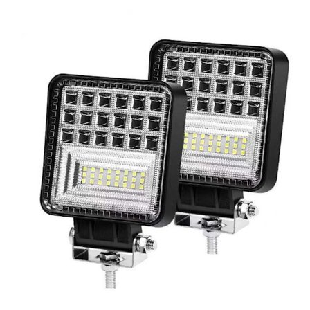 135W LED Arbetslampa 12V 20000LM LED Backljus, LED Strålkastare för Bilar, Traktorer, Båtar, Lastbilar 10-30v
