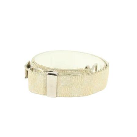 Gucci Vintage, Pre-owned Canvas belts Beige, Dames, Maat:ONE Size