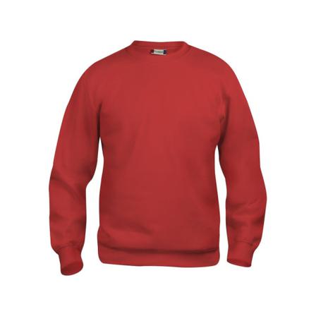 Clique Unisex Vuxen Basic Tröja Med Rund Hals Xl Röd