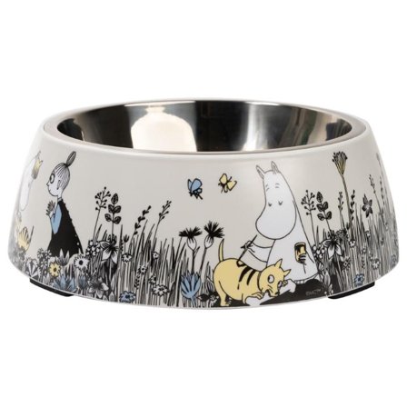 Mummi Matskål til dyr Ø22cm Grå