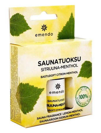 Emendo Sauna Fragrance Lemon-Menthol - Nude - 10 ml