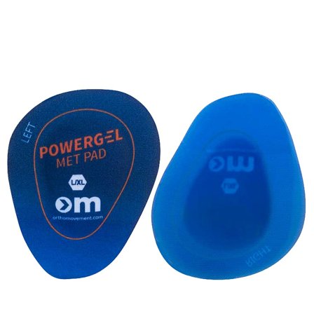 Ortho Movement Powergel Met Pad Blå L/XL, Tøj & Bolig, Såler & Indlæg, Svangstøtte