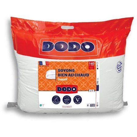DODO - Täcke - Varmt - 140 x 200 - 400g/m² - VOLUPT'AIR - Vit