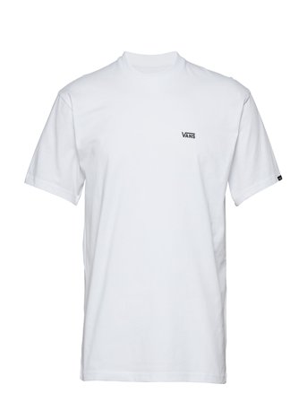 VANS Left Chest Logo Tee - White - XS
