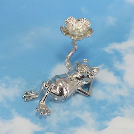 Frog Display Holder Krystallkule Base B B