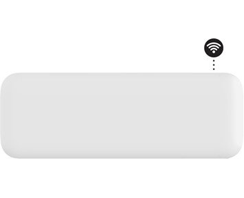 Invisible Smart WiFi Gen 4 500W panelelement - Mill Invisible panelelement med WiFi, 500W