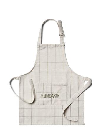 Check Kids Apron Home Meal Time Baking & Cooking Aprons Vihreä Humdakin