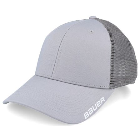 Bauer - Grå trucker Keps - S24 Team Mesh Sr Grey Trucker @ Hatstore