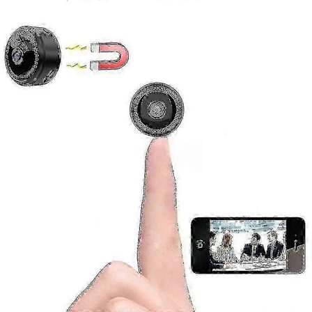 WiFi Mini Kamera 1080P HD Videokamera med Fjernstyrt Nattsyn Bevegelsessensor Magnetisk Mikro Kamera