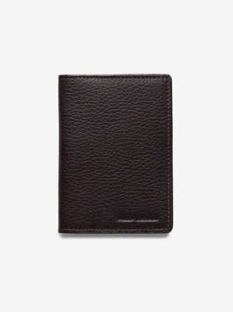 John Henric Men's Brown Cardholder Edda Size Onesize