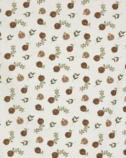 Kappe metervare Pomegranate Grøn