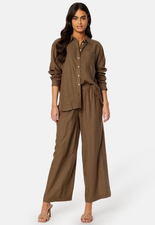 ONLY Onltokyo Linen Blend Pant Cub Klær