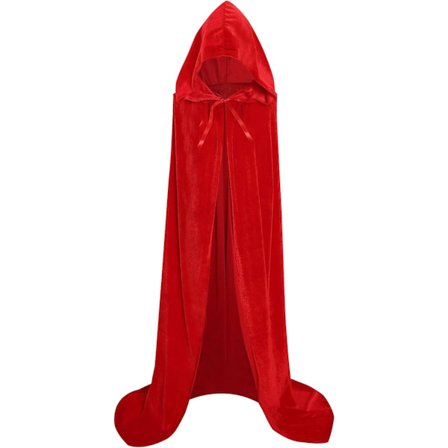 Halloween Hætteklædt Kappe Lang Hætteklædt Kappe Voksen Jul Halloween Kappe Kostumer Hætteklædt Cape Maskerade Udklædning