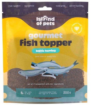 Island of Pets Gourmet Fish Topper 200 g