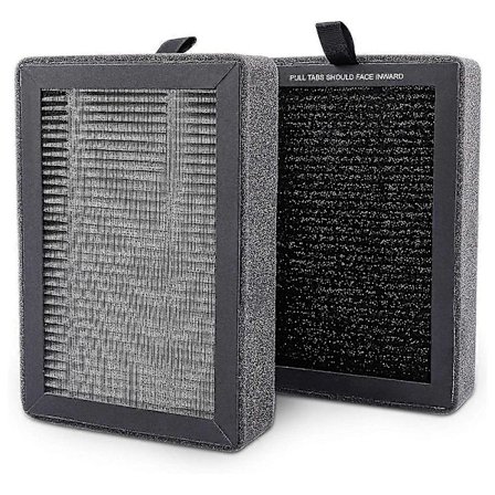 LV-H128 Udskiftningsfilter Kompatibelt med LEVOIT LV-H128 Luftrenser, LV-H128 H13 True HEPA Udskiftningsfilter 2-pak (FMY)