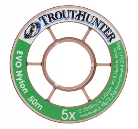 Trout Hunter Nylon EVO Tippet 0X | 0,285 mm (50 meter)