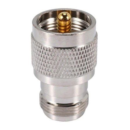UHF Hann PL259 til N Hunn M/F Rett Koaksial RF Adapter-WELLNGS