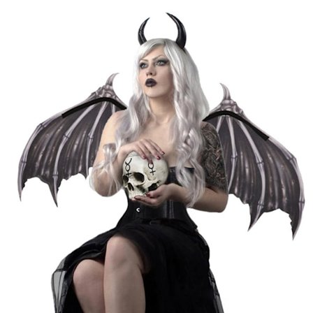 Halloween Devil Bone Wings Vikbara Party Cosplay Wings