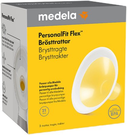 Medela PersonalFit Flex Brysttragt 21 Mm 2 stk., Børn & Forældre, Amning & Flaske, Tilbehør Til Brystpumper