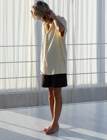 Bongusta Naram Shirt - Yellow - XS/S 70 cm