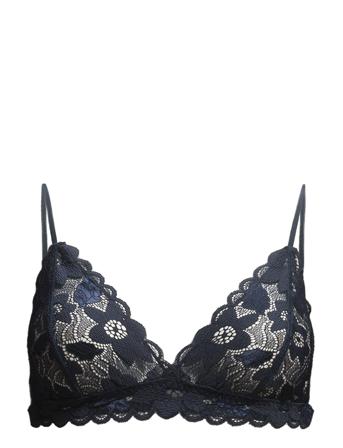 Marilyn Bra 6356 Lingerie Bras & Tops Soft Bras Triangle Bras Blå Samsøe Samsøe