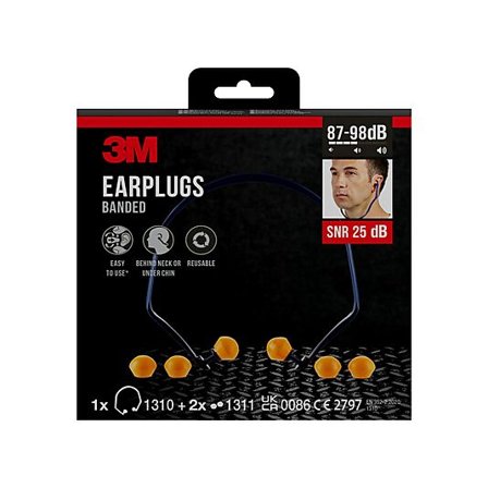 3M Øreproppe med bøyle