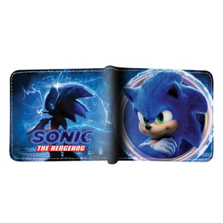 Sonic The Hedgehog Wallet Barn Pojkar Flickor Case Plånbok