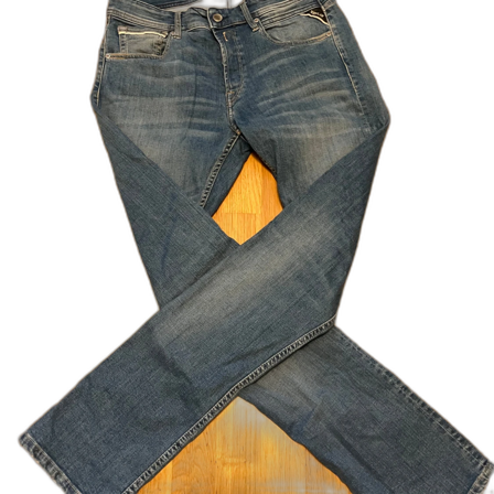 Blå Replay Grover jeans straight fit