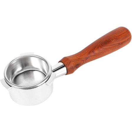 54mm bunnløs portafilter for Barista-serien og kaffemaskiner, portafilter med filterkurv