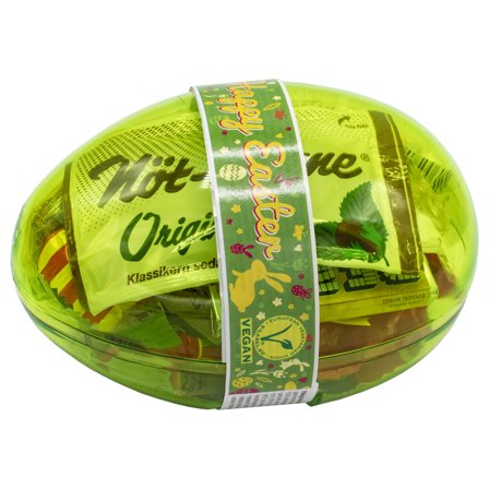 Täytetty Pääsiäismuna Makeisilla Vegan