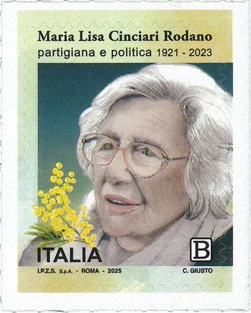 Italien - Maria Lisa Cinciari Rodan - Postfrisk frimærke