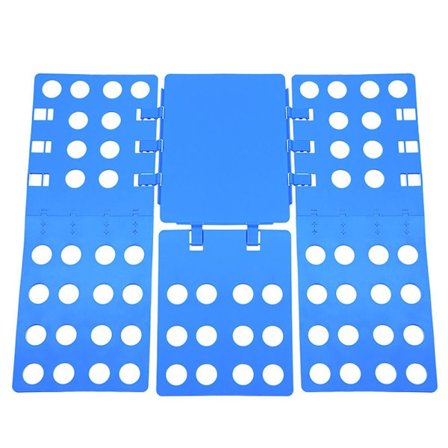 Vask brettebrett: brettebrett for å vaske skjorter, blå, sammenleggbar (klesfolder)