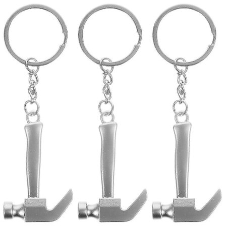 3 stk. Mjølner nøkkelring, pappa nøkkelring gave, hammer nøkkelring, far nøkkelanheng, bestefar nøkkelring