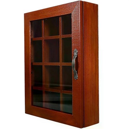 Kaffestation Sockerorganisatör Dekorativ Förvaringslåda för Tepåsar Paket Påsar Trä - WELLNGS