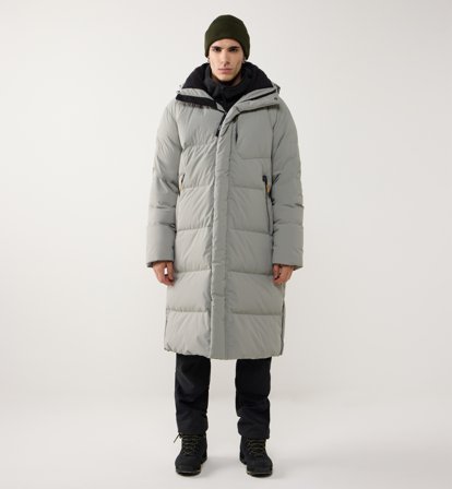 Haglöfs Liden Long Down Parka Men Jadeite - L