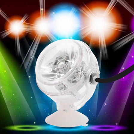 Vedenpitävä akvaarion mini-LED-kohdevalaisin, upotettava akvaariolamppu