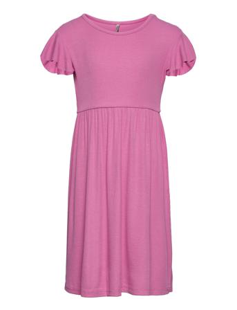 Kmgbelia S/L Dress Jrs Purple Kids Only