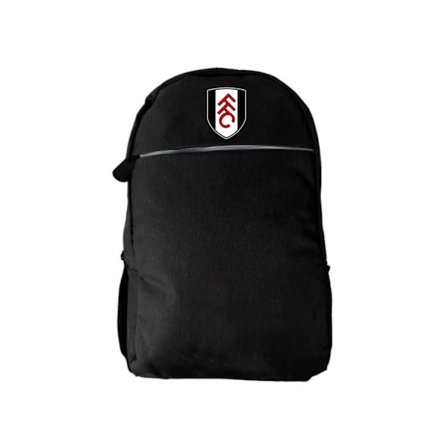 Fulham FC Barnryggsekk for Barn/Barn med Klubbmerke, One Size, Svart Svart Black