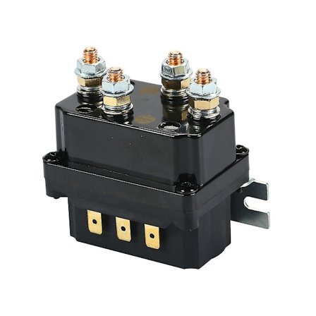 12V Spilkontakt Rocker Switch Tommelfinger 250A Solenoid Relæ Kontaktor