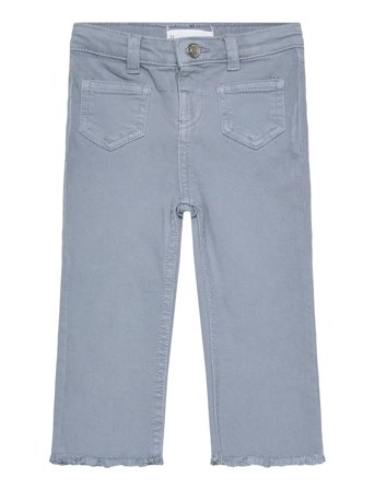 Mango Frayed Low-Rise Skinny Jeans - Grey - 12-18M