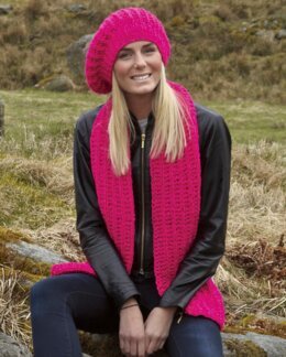 Halsduk och mössa Cosmos