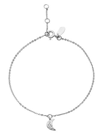 Celestia Bracelet Armbånd Smykker Sølv Maanesten*Betinget Tilbud