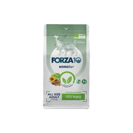 Forza10 Vegetal Crocchette Con Alghe Cani Adulti Sacco 10kg