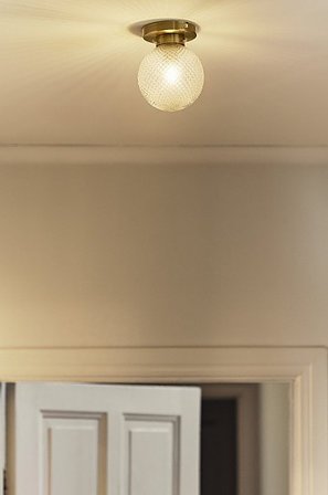 Jotex - TINK WHITE taklampe Hvit/messing - Kjøp Vegglamper hos Jotex