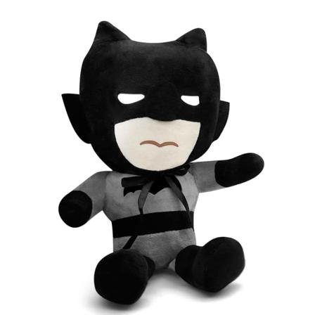 Batman Plysjlegetøj, 11 tommer Helt Dukke, Dør Dekoration Børneværelse, Vækstkammerat til Drenge, Piger (Sort)