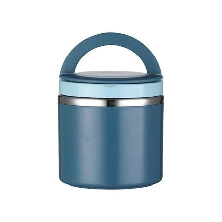 Suppe Termokande til Varm Mad, 1000 ml Mad Termoflaske Rustfrit Stål Vakuumisoleret Madkrukke med Håndtag