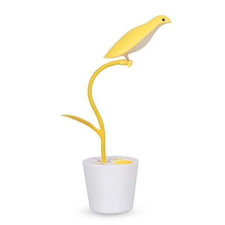 Led bordslampa för barn, 3-nivåer Dimmer Touch Sensitive Control, flexibel svanhals, bärbar uppladdningsbar