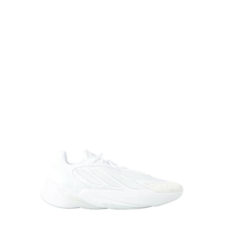 Adidas, Ozelia Adiprene Sneakers Wit, Dames, Maat:37 EU,leer,streep