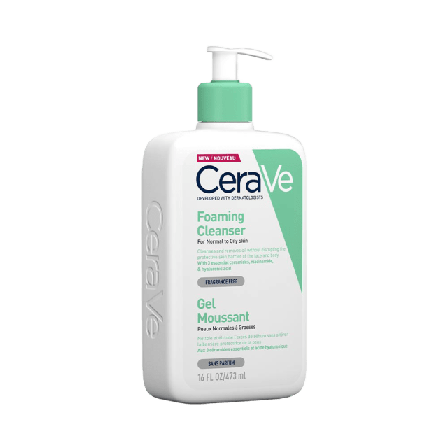 CeraVe Foaming Cleanser skummande ansiktsrengöring Rengöring Dam 473 ML