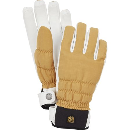 Hestra Luomi Czone Female - 5 Finger Women ski gloves Beige 7